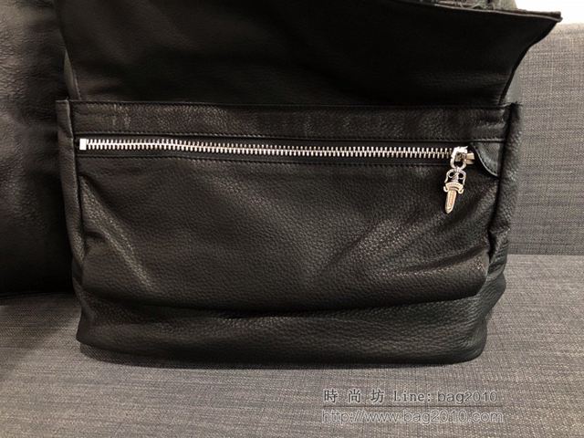 chrome hearts包 S925銀材質 克羅心全皮雙肩背包 克羅心後背包  gjc1538